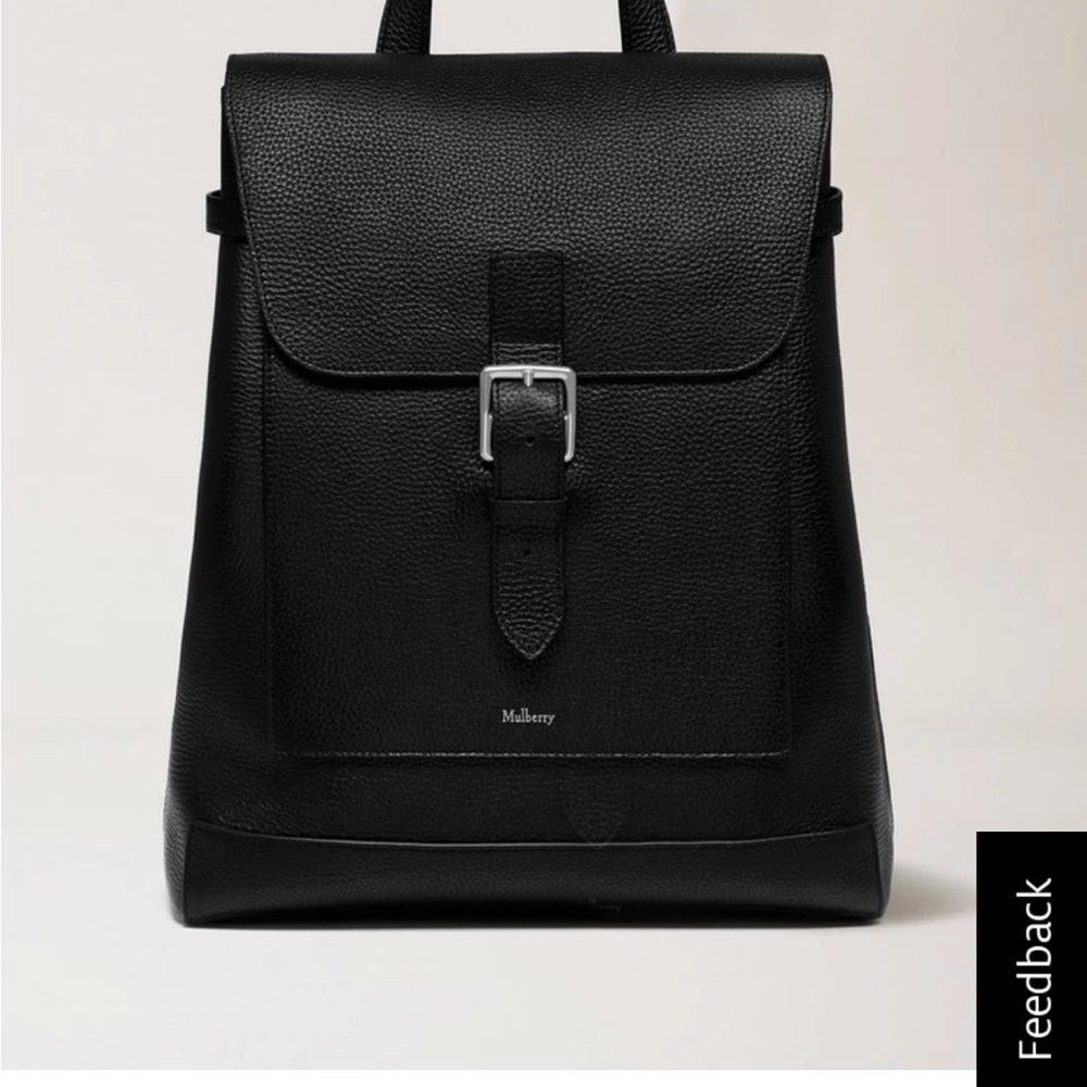 Mulberry Classic Black Men's Backpack